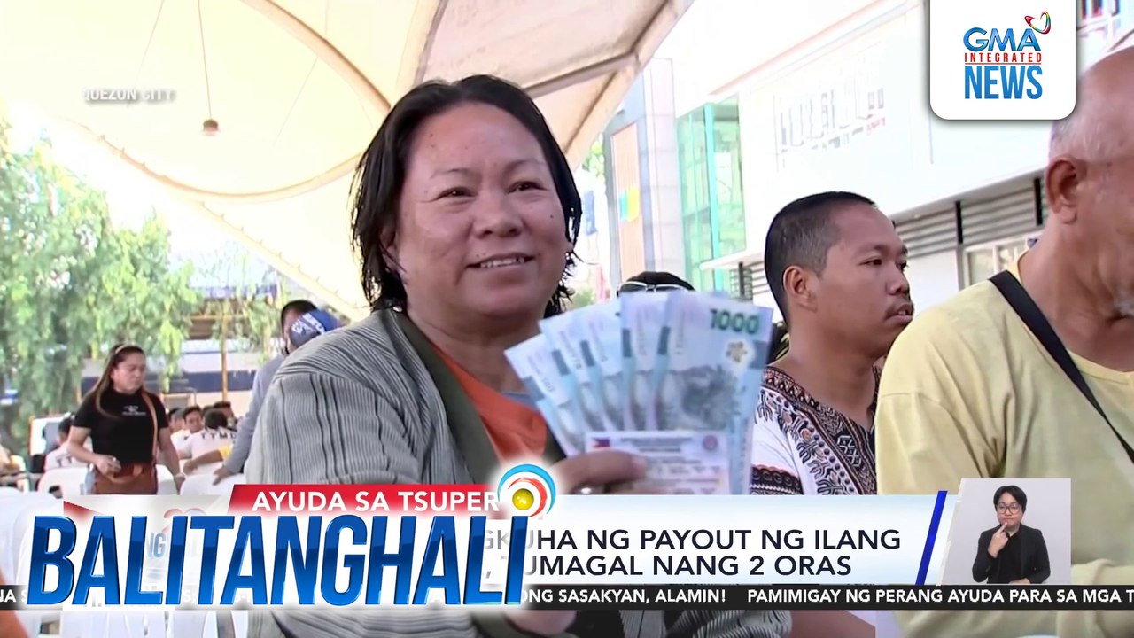 Ilang tricycle driver na pumila sa payout centers, dismayado matapos malamang wala sila sa listahan ng makatatanggap ng P5,000 ayuda | Balitanghali