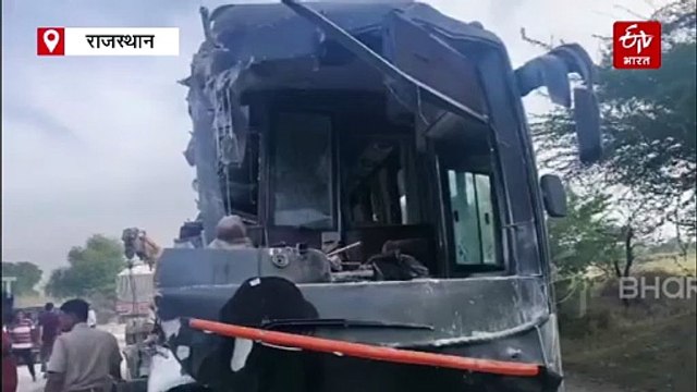 हनुमानगढ़ में भीषण सड़क हादसा: बस और ट्रक की आमने-सामने की टक्कर में 5 की मौत, कई घायल