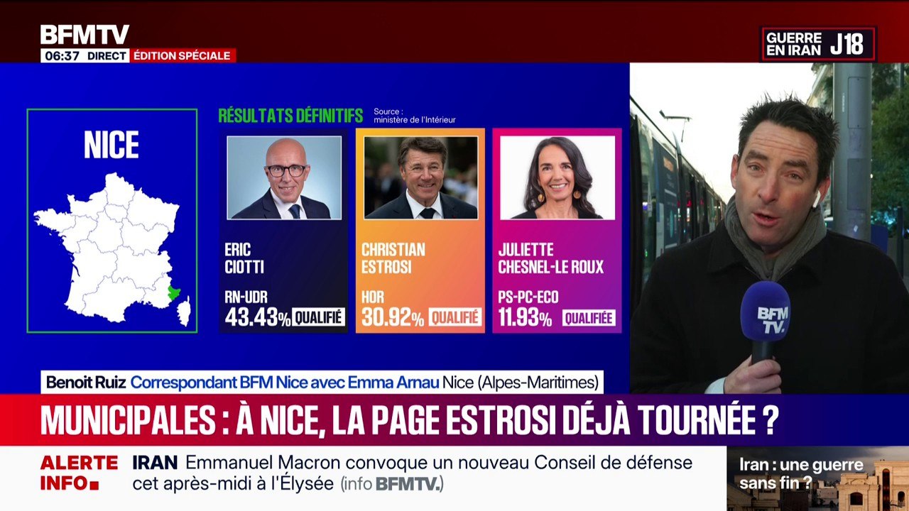 Municipales 2026: à Nice, Christian Estrosi a-t-il encore ses chances, après le maintien de la candidate écologiste Juliette Chesnel-Le Roux?