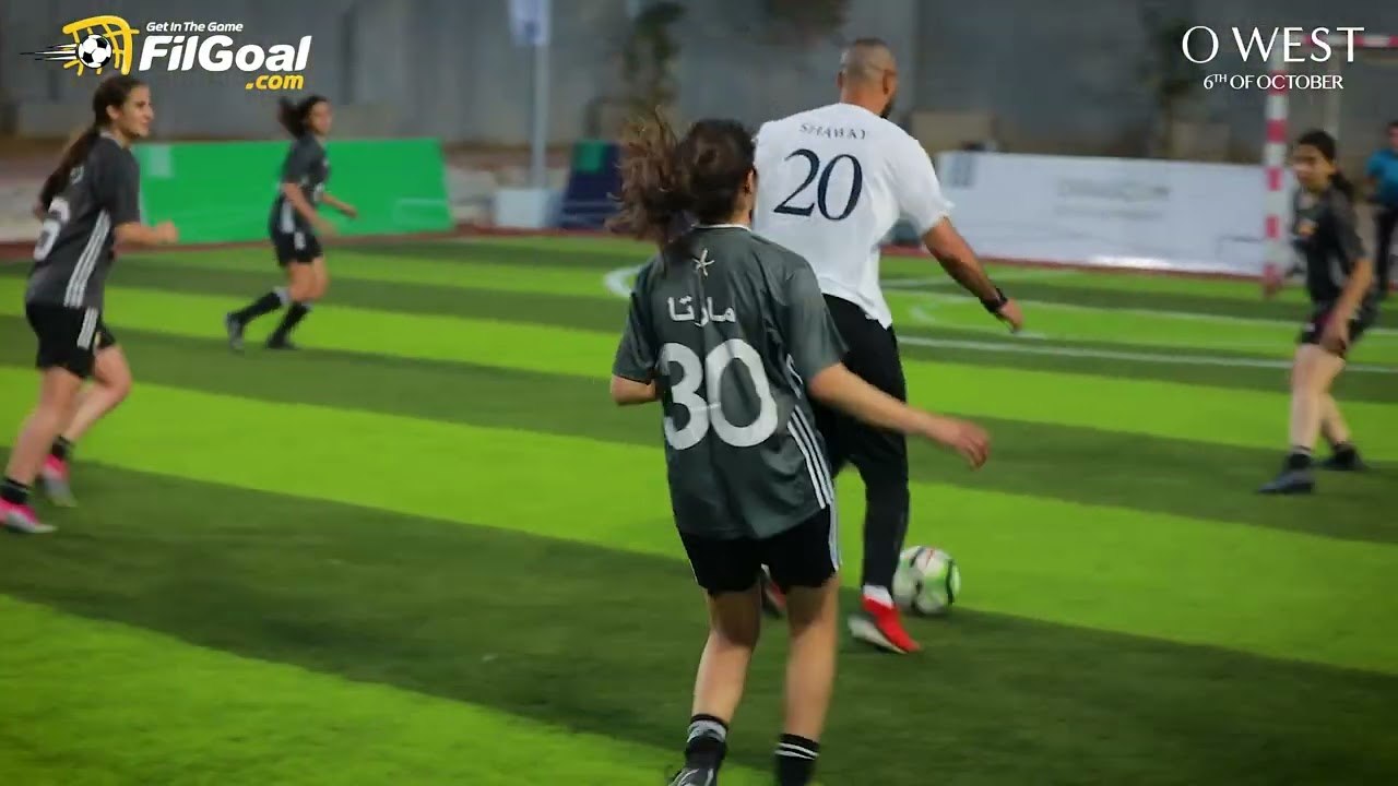 ملخص مباراة لاعبات الجونة ضد نجوم الكرة المصرية...
