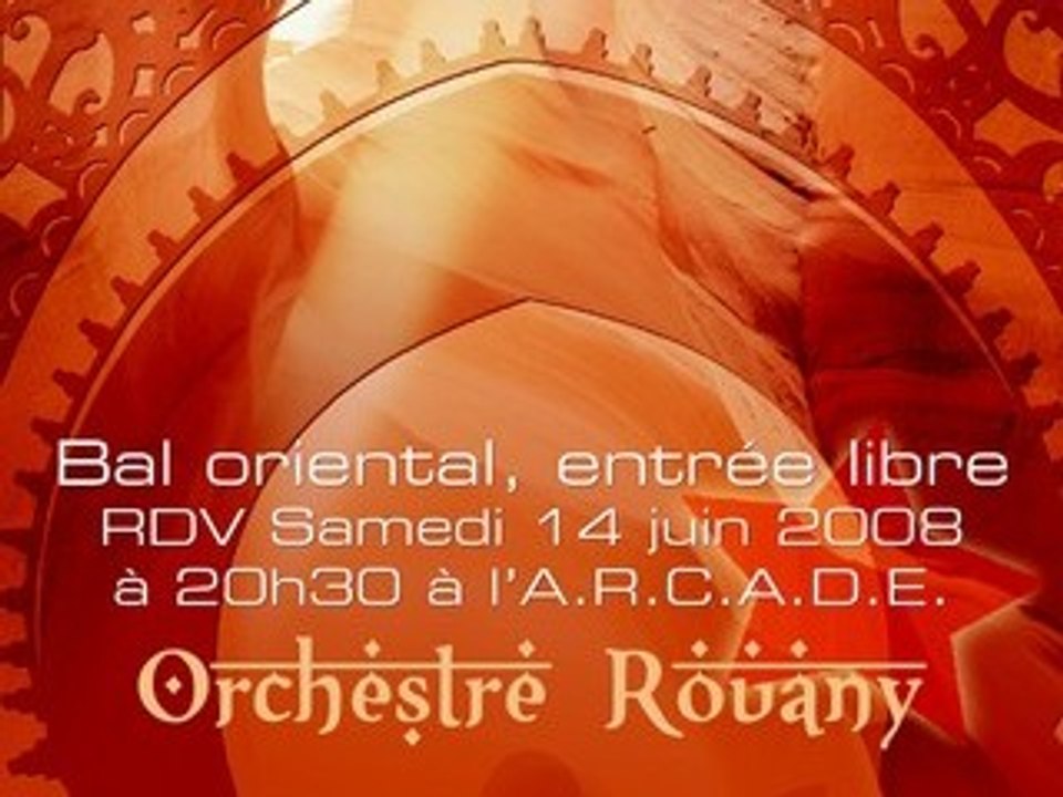 orchestre rouany en concert