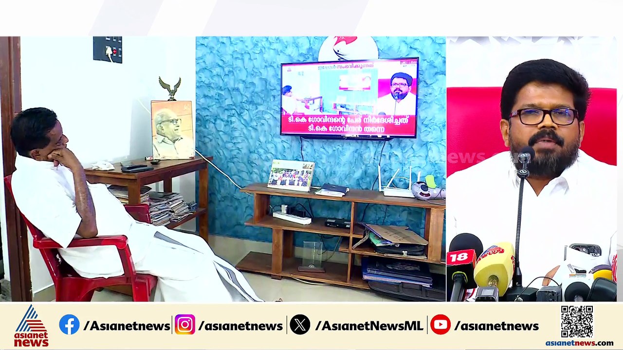 ടികെ ഗോവിന്ദൻ സണ്ണി ജോസഫിന് വേണ്ടി വിടുപണി ചെയ്യുന്നു: കെ കെ രാഗേഷ്