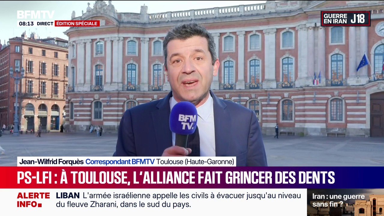 Municipales à Toulouse: le maire sortant Jean-Luc Moudenc dénonce "une alliance de la honte" entre LFI et le PS