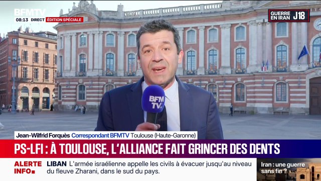 Municipales à Toulouse: le maire sortant Jean-Luc Moudenc dénonce une alliance de la honte entre LFI et le PS
