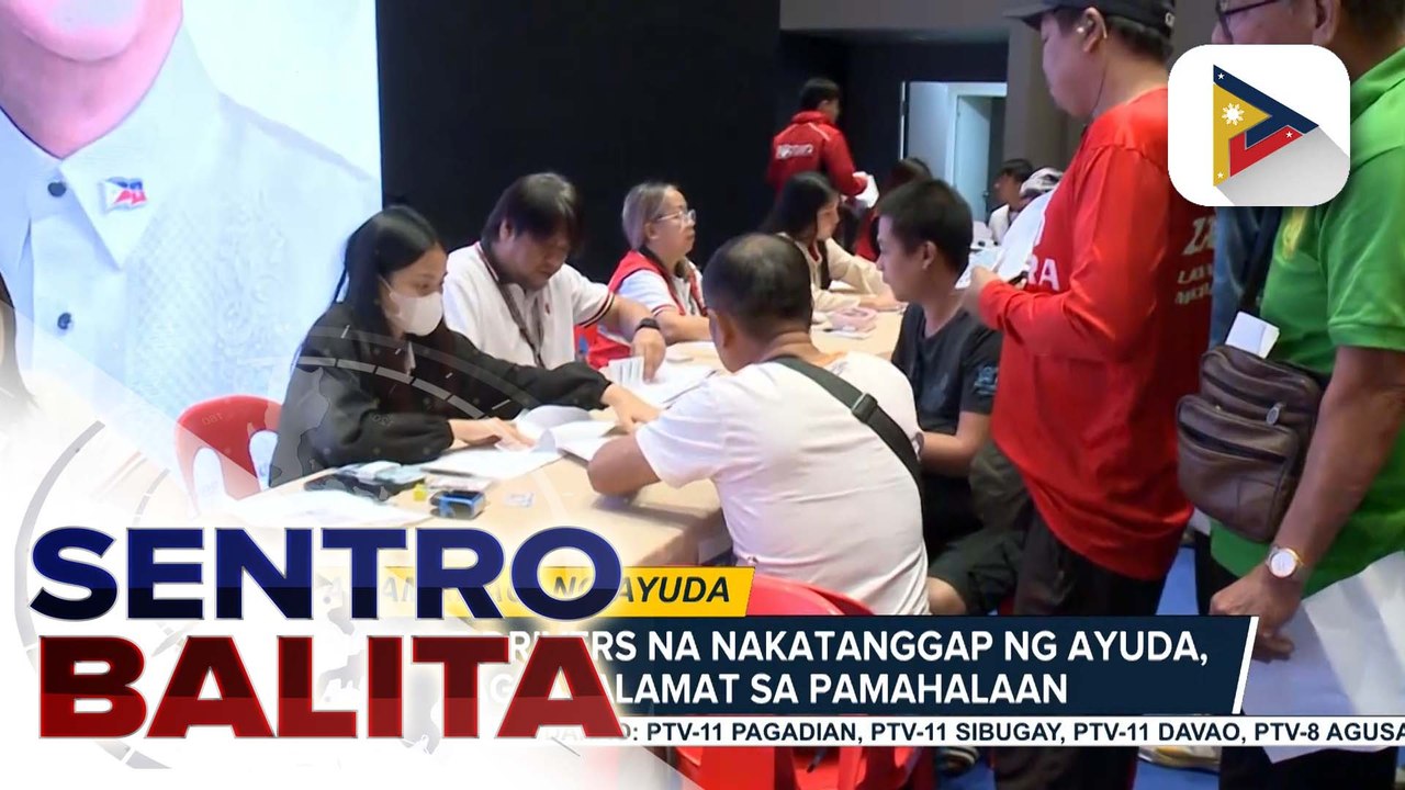 Cash aid distribution sa tricycle drivers sa San Juan City, naging maayos at mabilis; fuel subsidy sa PUV drivers, inihahanda ng DOTr | ulat ni Denisse Osorio