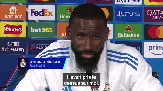 Real Madrid - Rüdiger a hâte d'affronter Haaland, un joueur "de classe mondiale"