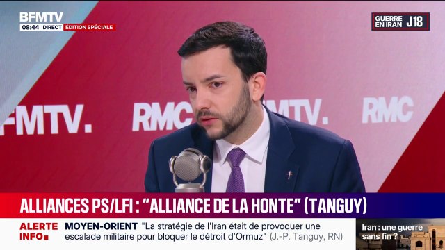 Municipales 2026: Il n'y a pas de fasciste en France , assure Jean-Philippe Tanguy, député Rassemblement national