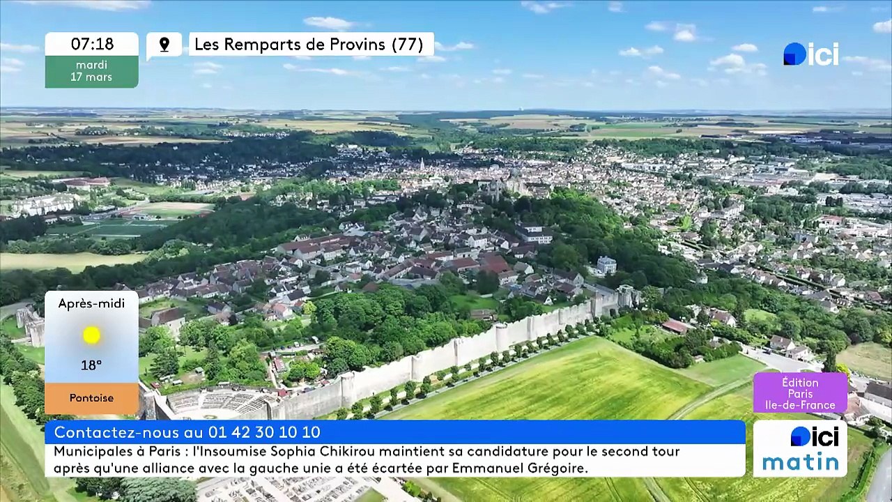 17/03/2026 - ici matin par ici Paris Île-de-France en vidéo