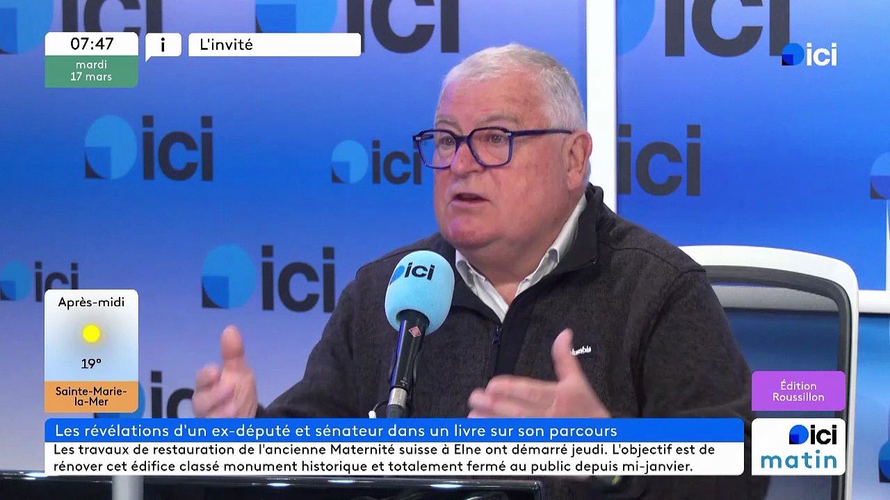 "Robert Vila n'est pas un recours" pour la présidence de l'agglo de Perpignan, d'après l'ancien maire du Soler, ancien député et sénateur, François Calvet