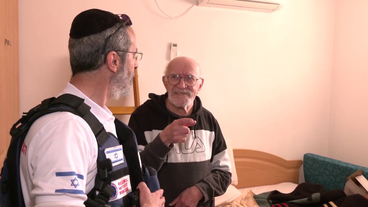 Ces sauveteurs au secours des Israéliens