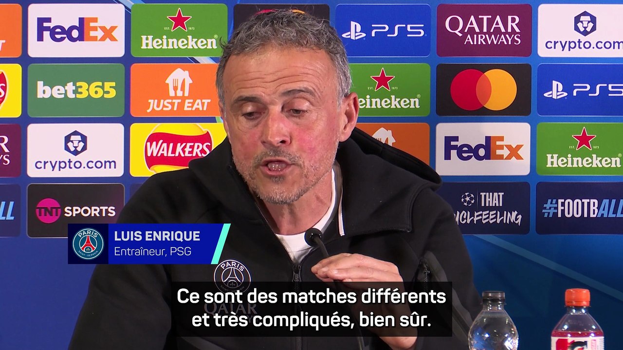 Luis Enrique s’attend à "des moments de souffrance" contre Chelsea