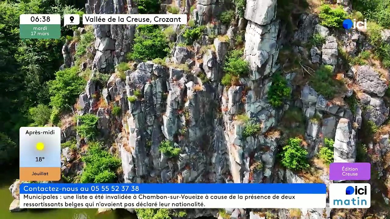 17/03/2026 - ici matin par ici Creuse en vidéo