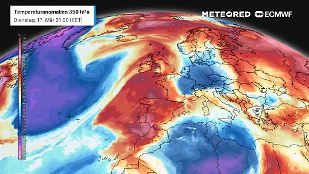 Deutlich wärmer Luftmassen erreichen in den nächsten Tagen Deutschland!