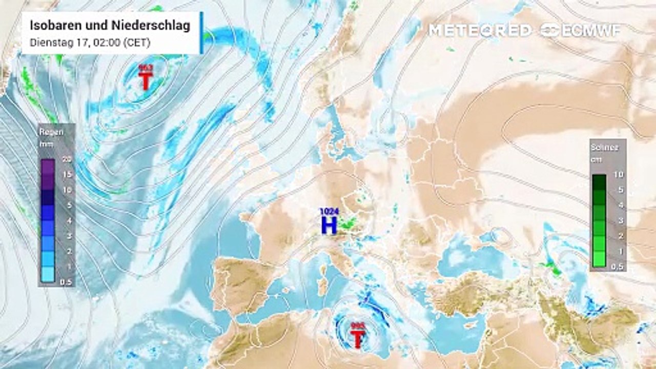 Hoch Luka bringt nun erstmal den Frühling zurück, doch wie lange?
