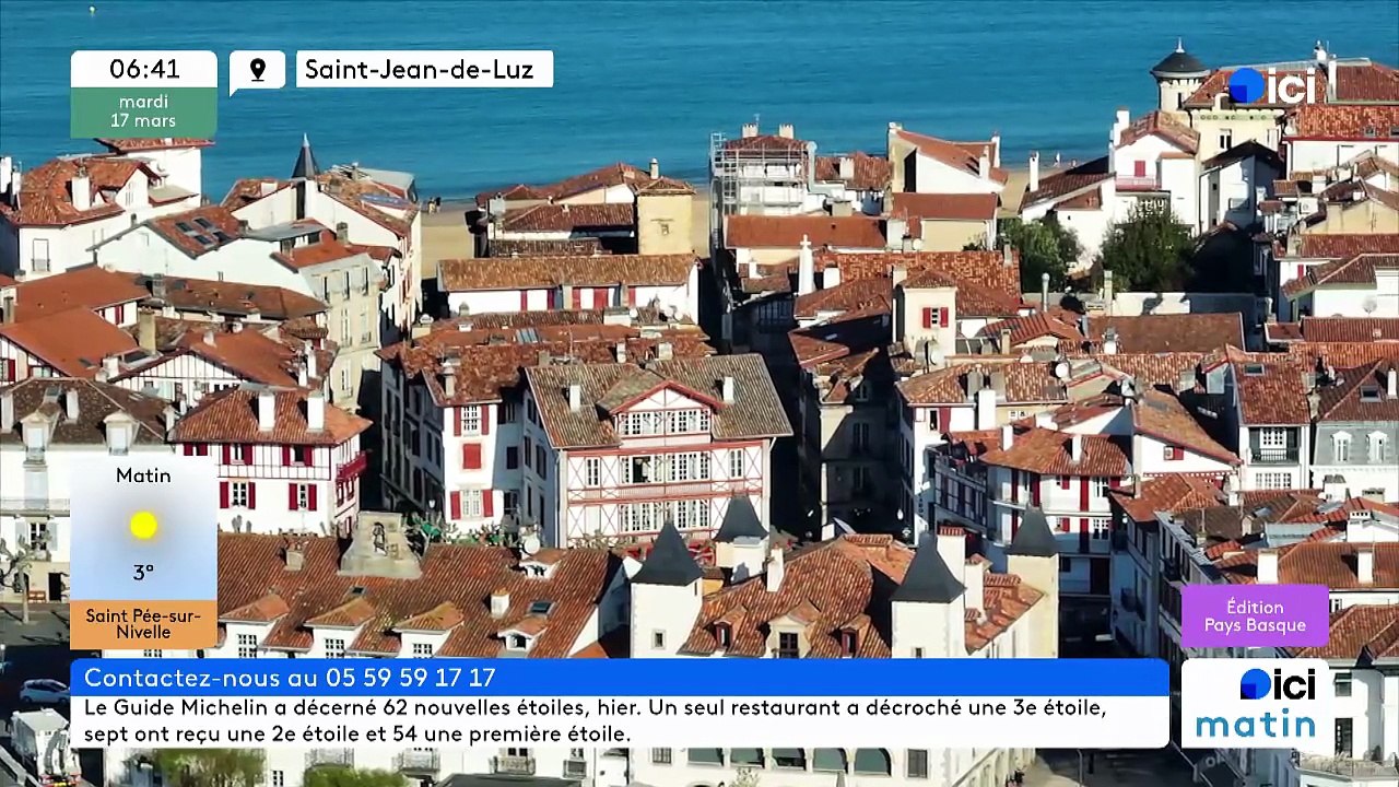 17/03/2026 - ici matin par ici Pays Basque en vidéo