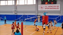 İkinci Set Sonucu - Galatasaray 25-13 Beşiktaş - Küçük Kızlar Süper Ligi Final Grubu 7. Hafta