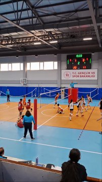 İkinci Set Sonucu - Galatasaray 25-13 Beşiktaş - Küçük Kızlar Süper Ligi Final Grubu 7. Hafta
