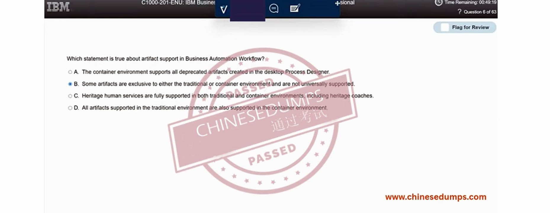 (C1000-201) IBM Business Automation Workflow V20.0.1 using BPM