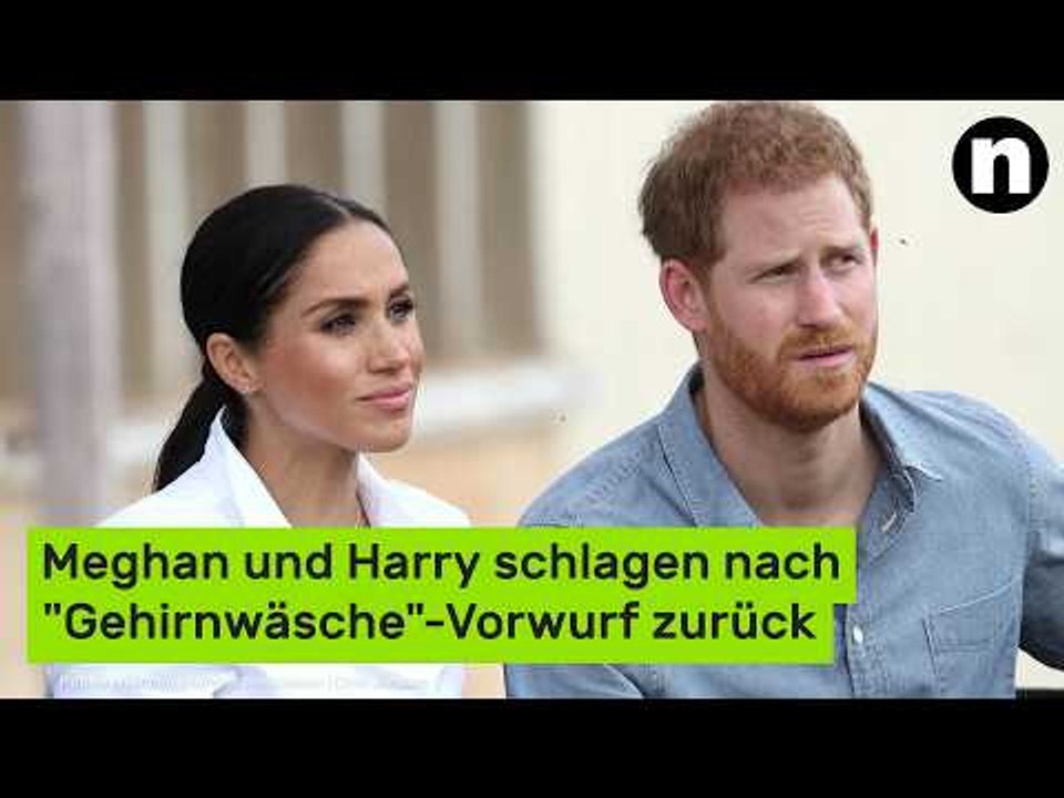 Meghan Markle: Herzogin Meghan und Prinz Harry schlagen nach 'Gehirnwäsche'-Vorwurf zurück