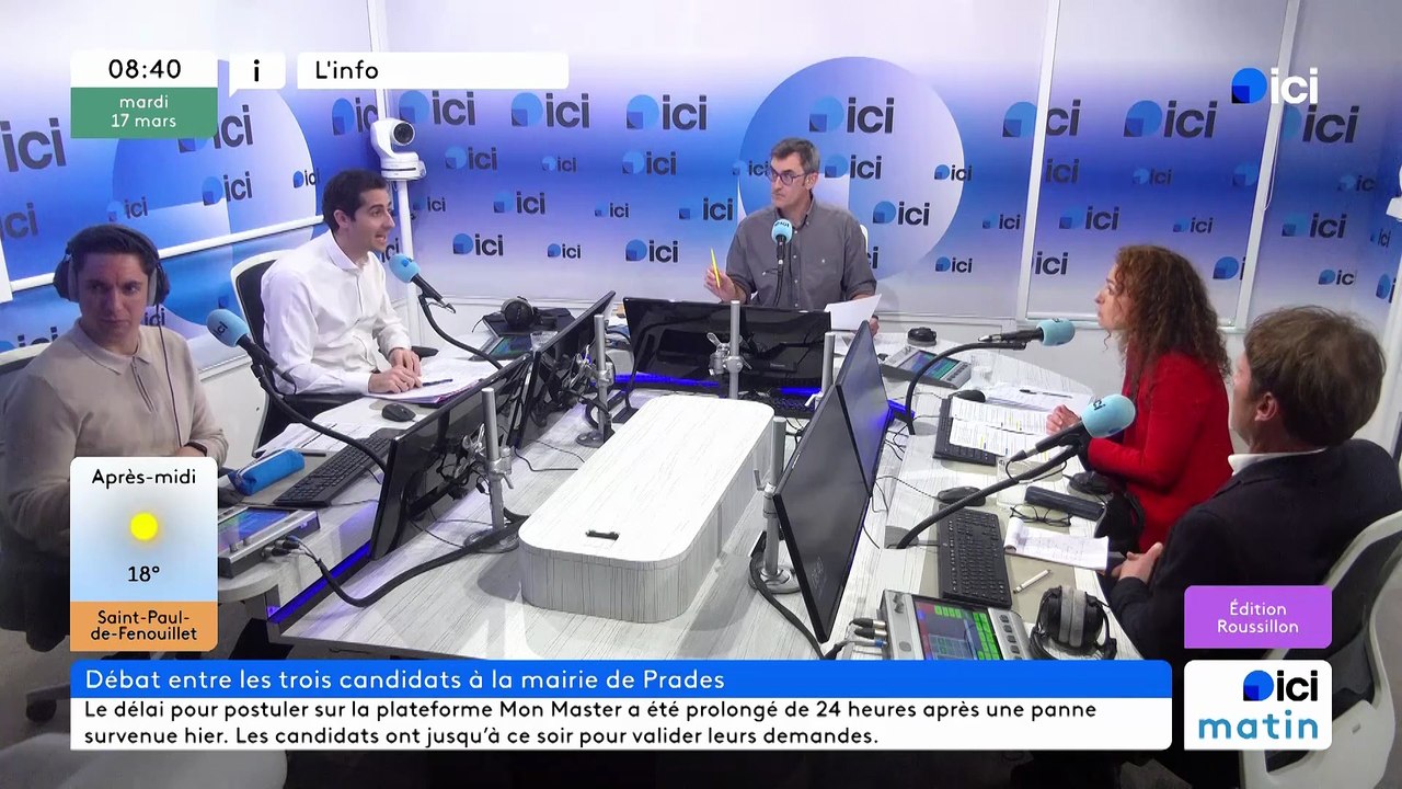 Débat de l'entre-deux-tours à Prades