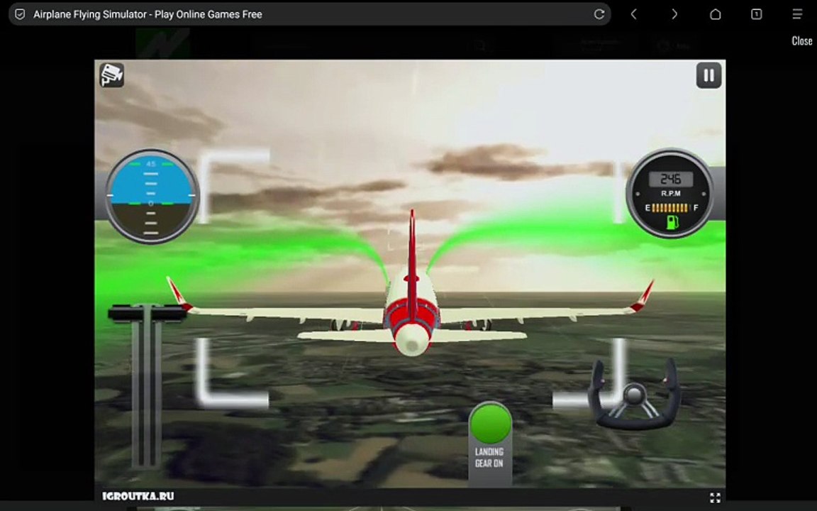 Airplane Flying Simulator Game