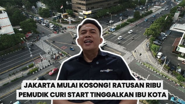 Mudik Lebih Awal, Arus Lalu Lintas Jakarta Mulai Terasa Lengang