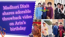 Madhuri Dixit and Dr Shriram Nene celebrate son Arin Nene’s birthday with an emotional tribute