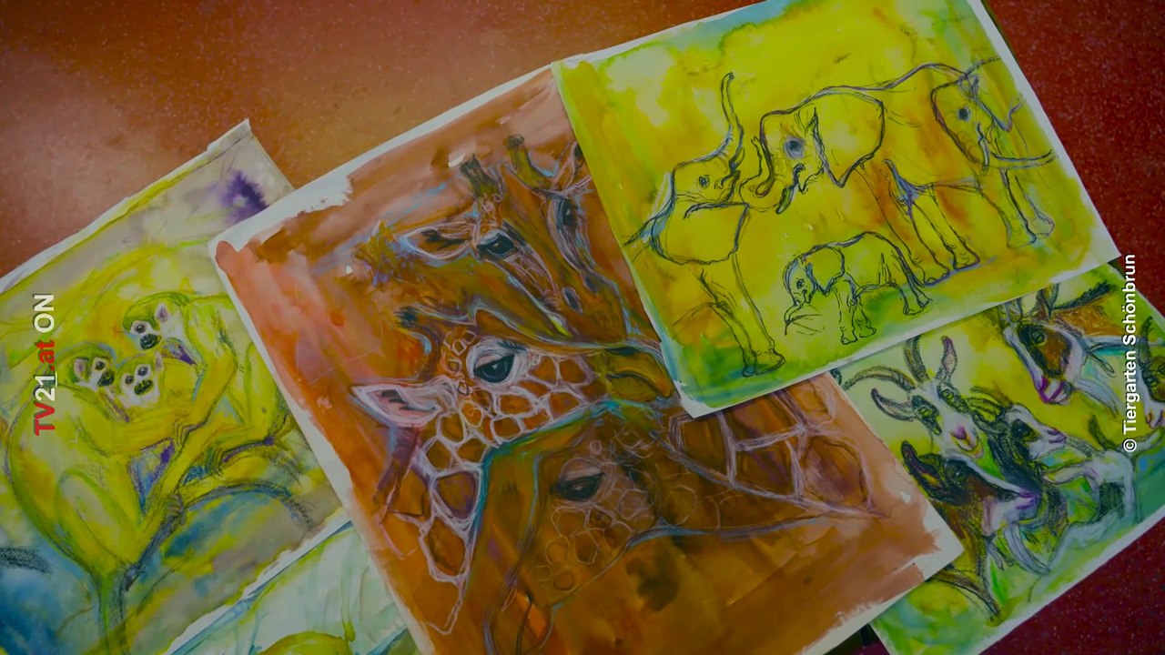 35 Jahre Malen im Tiergarten Schönbrunn