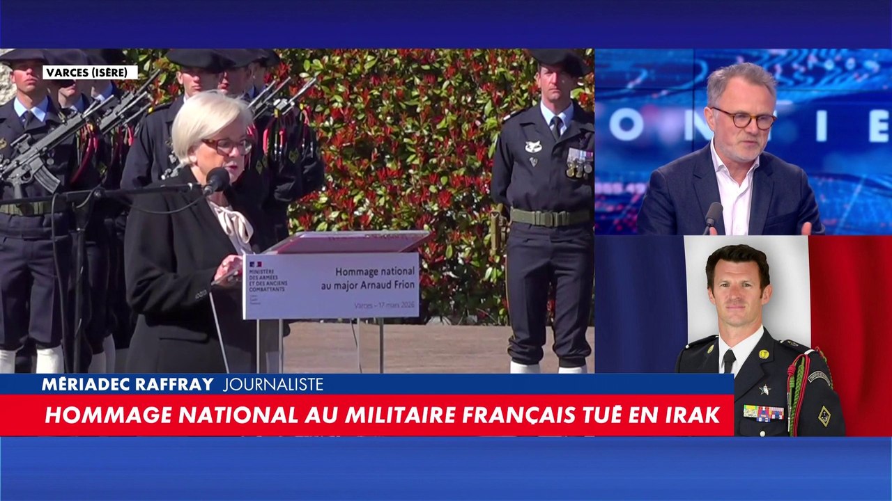 Le journaliste Mériadec Raffray raconte le parcours d'Arnaud Frion, militaire tué en Irak