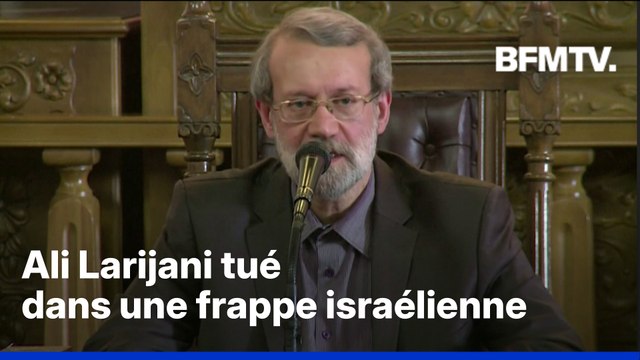 Guerre au Moyen-Orient: Israël annonce avoir tué Ali Larijani, l'homme fort du régime iranien