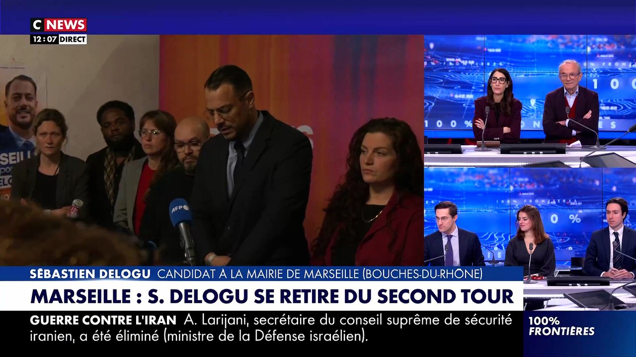 Elections municipales à Marseille - Le candidat LFI Sébastien Delogu annonce qu'il "retire sa candidature" : "Les socialistes ont fait preuve de leur irresponsabilité et leur sectarisme"