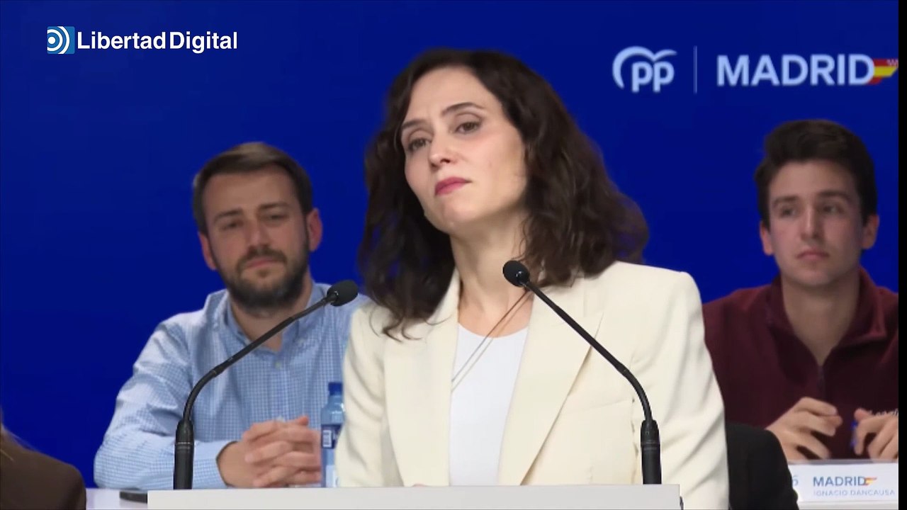 Ayuso sentencia a Sánchez tras las últimas elecciones: "Está acabado"