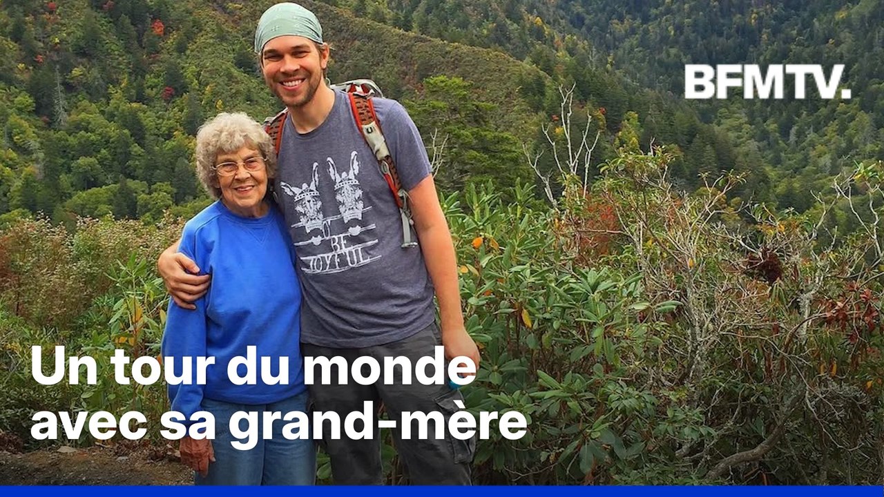Réseaux sociaux: une grand-mère de 95 ans et son petit-fils se lancent le défi de réaliser un tour du monde