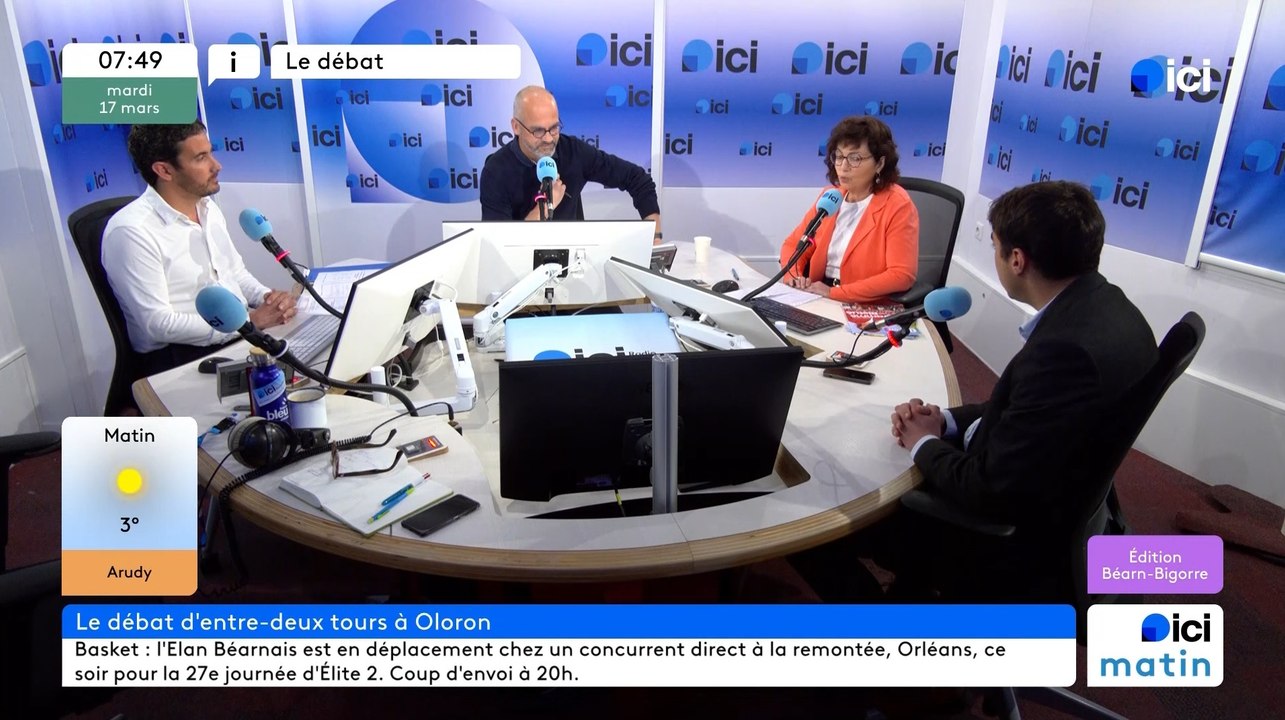 Municipales 2026 : Le débat du 2d tour à Oloron Sainte-Marie