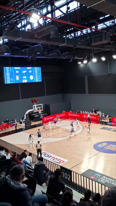 Maç Sonucu - Beşiktaş 60-69 Emlak Konut - Basketbol Gençler Ligi Kızlar 11. Hafta