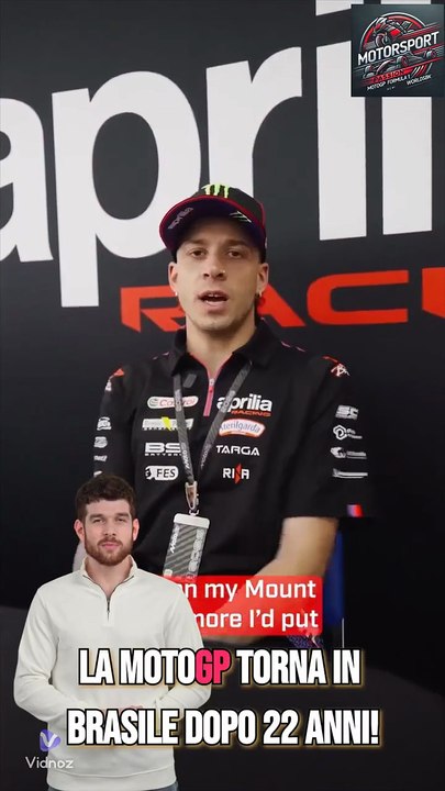 MotoGP: Sfida in Brasile! 💪🏍️ #bezzecchi #aprilia #motogp