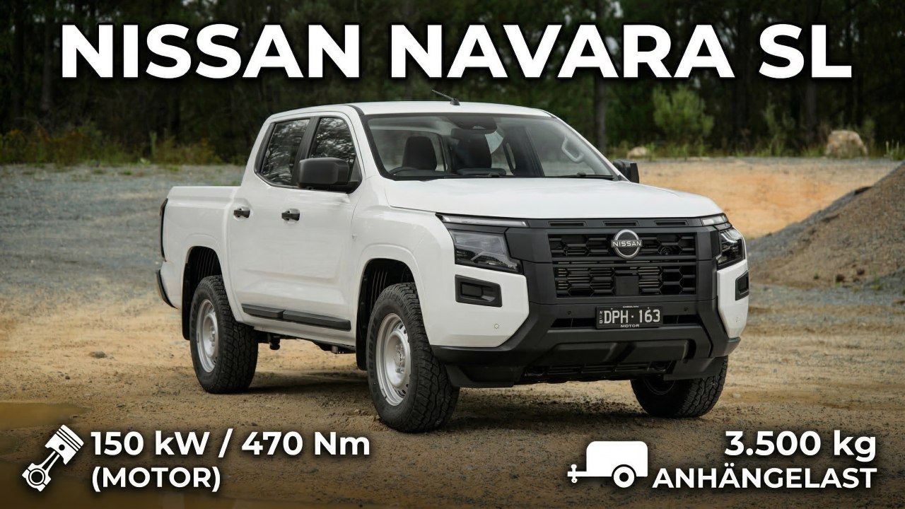 2026 Nissan Navara SL Pick-up vorgestellt – was kann der neue SL?