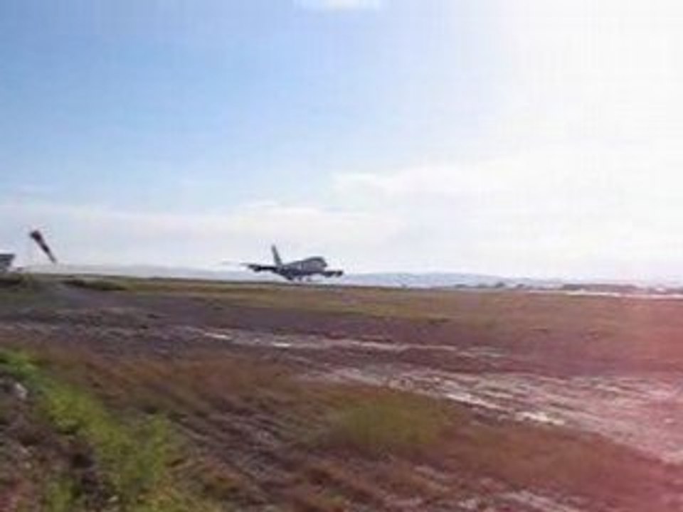 Départ en 04R de l'A380 à NICE