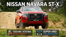 Nissan Navara ST-X: Der vielseitige Allrounder vorgestellt