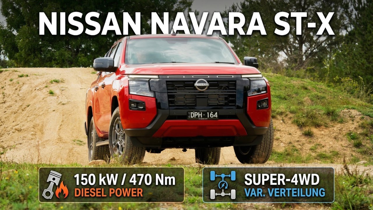 Nissan Navara ST-X: Der vielseitige Allrounder vorgestellt