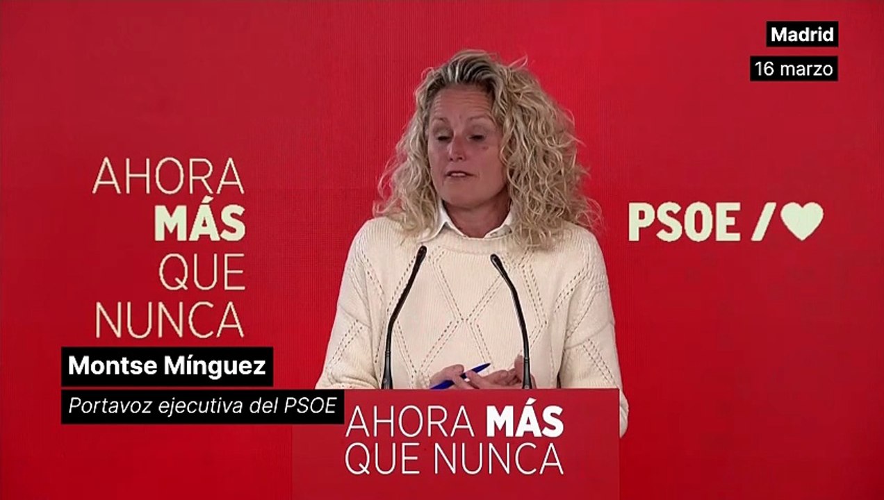 El PSOE pide una "reflexión" a su izquierda tras las elecciones de Castilla y León.