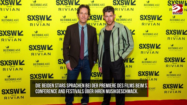 Paul Rudd und Nick Jonas über den perfekten Hochzeitssong