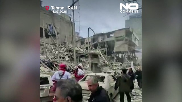 Irão: imagens revelam destruição em Teerão após alegados ataques israelitas