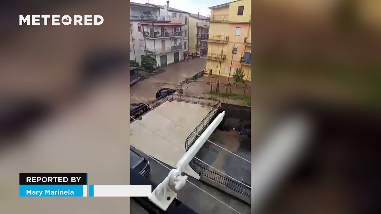 Storm Samuel brings torrential rain and hail to southern Italy