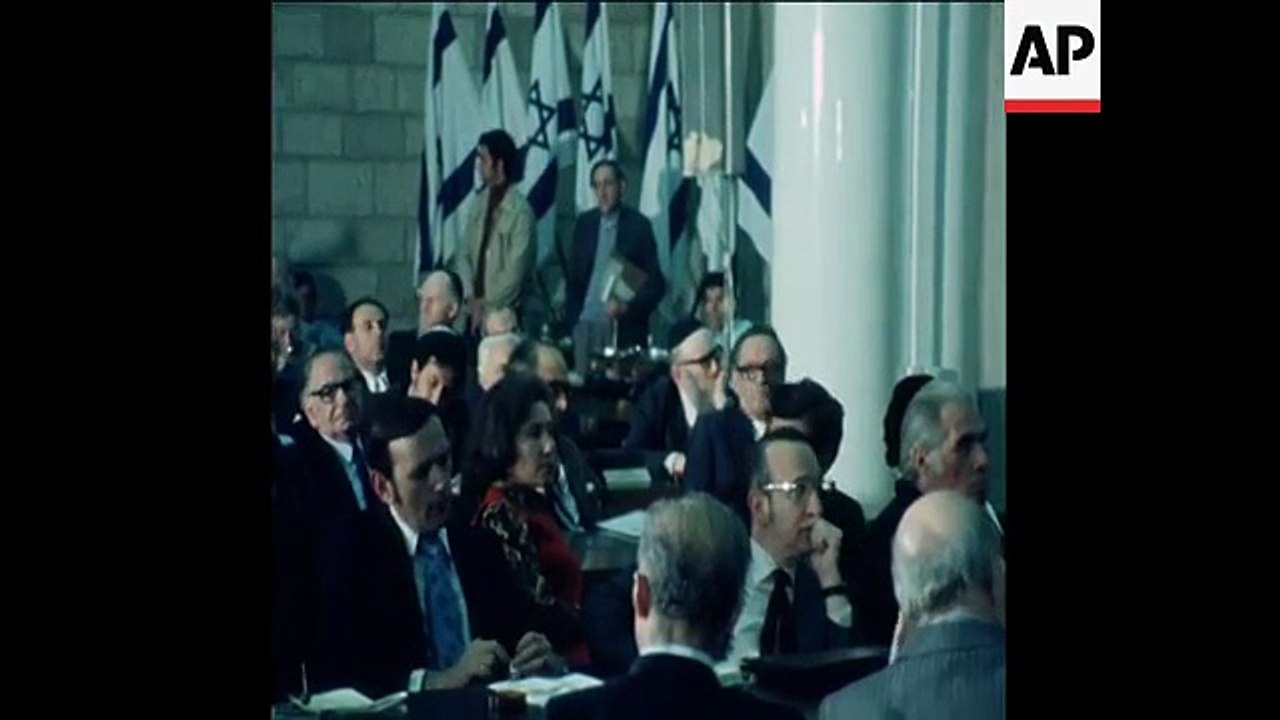 LIB 14-2-73 GOLDA MEIR SE DIRIGE A LA CONFERENCIA EJECUTIVA SIONISTA