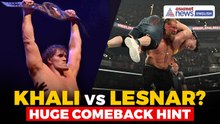 WWE BREAKING: Great Khali Targets Brock Lesnar Return Before WrestleMania 42