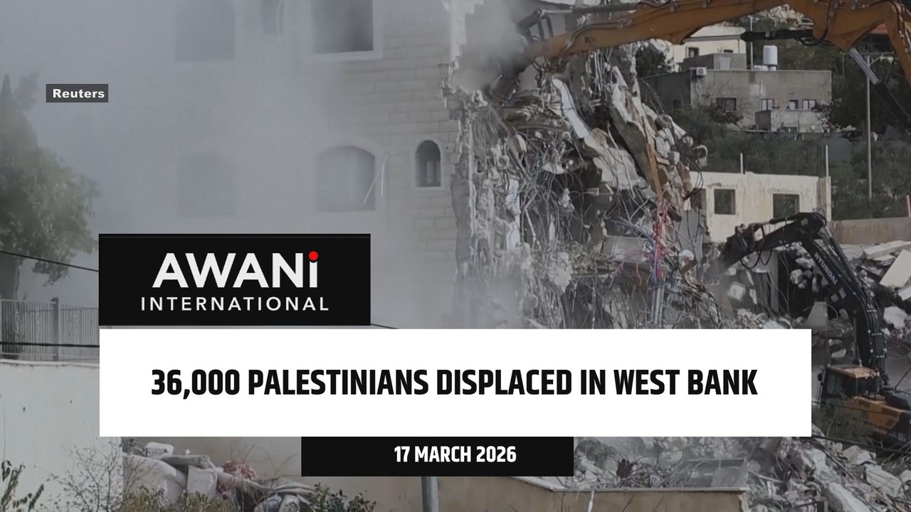 36,000 Palestinians displaced in West Bank