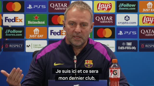 Barcelone - Flick sur son avenir : "Ce sera mon dernier club, mon dernier travail"