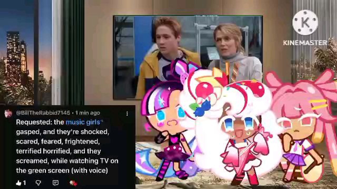 (Credit to the new t b.) The music girls are scared amd they screamed while watching final destination 2 (2003)!