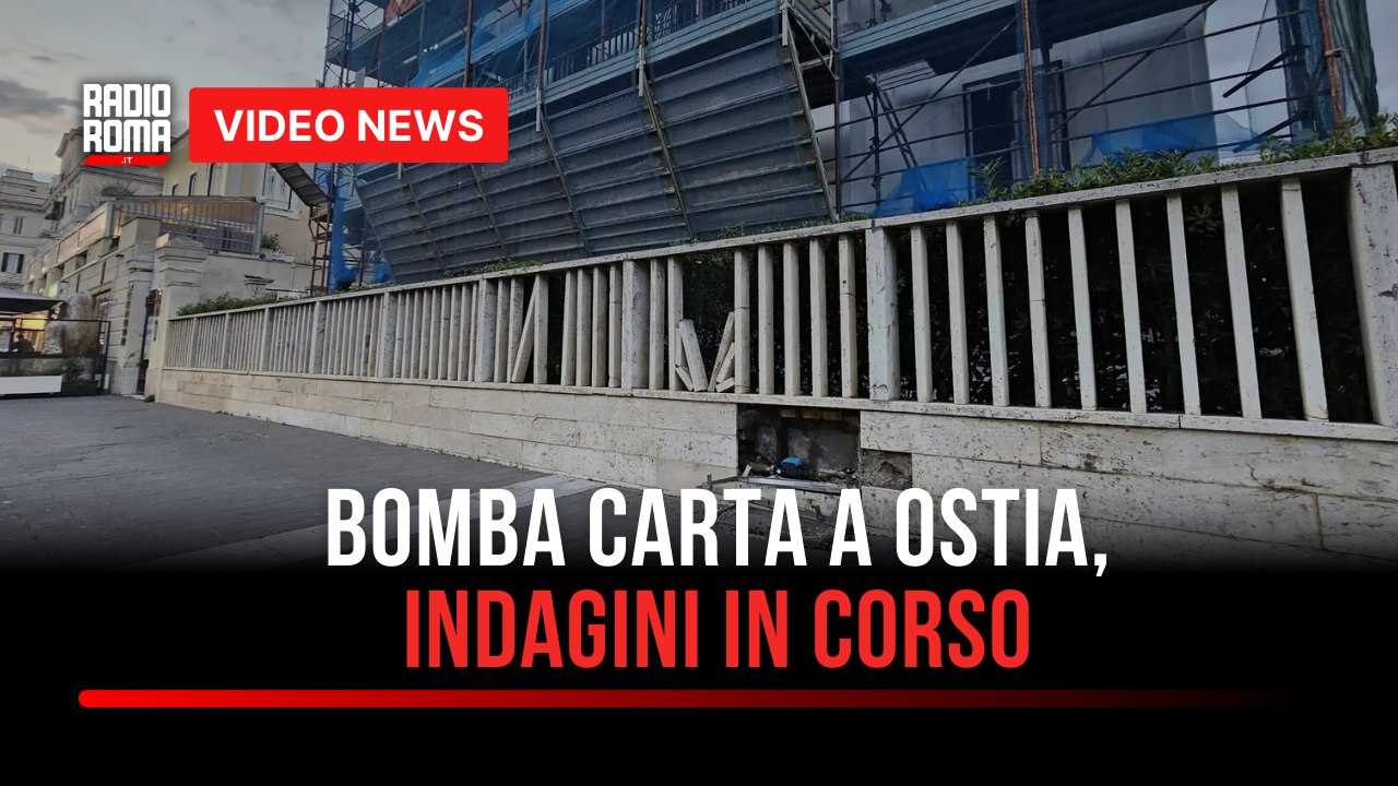 Bomba carta a Ostia, indagini in corso
